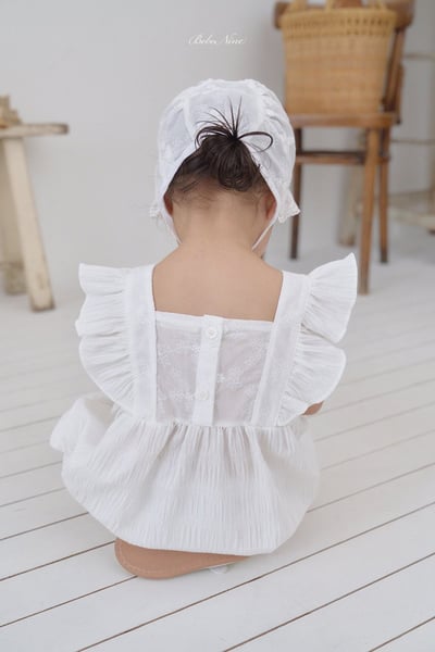 刺繡花花壓紋包屁衣16