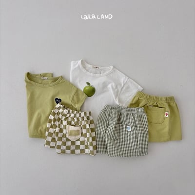 布標口袋鬆緊褲(4color/baby)13