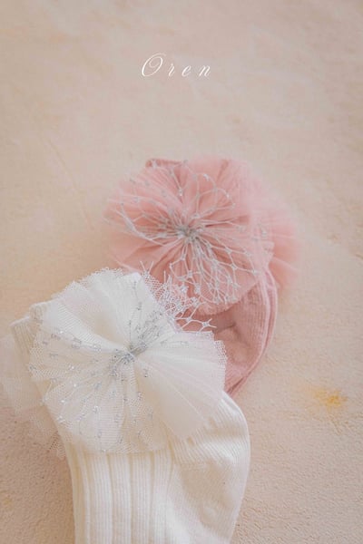 蕾絲花花腳踝襪(2入/組)3