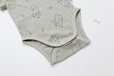 熊熊網眼透氣包屁衣12