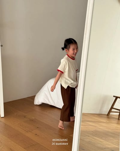 MIMI1+1夏日壓紋寬褲14