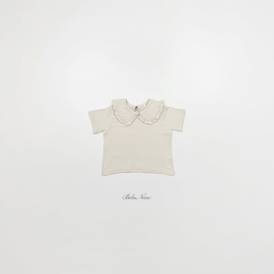 荷葉領上衣(3color)11