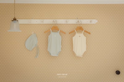 點點蝴蝶結背心包屁衣*現貨奶油12m10