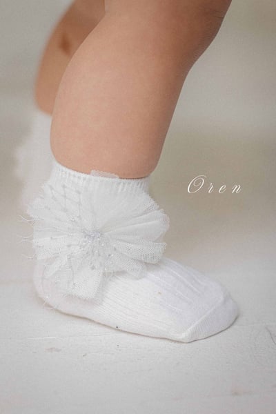 蕾絲花花腳踝襪(2入/組)6