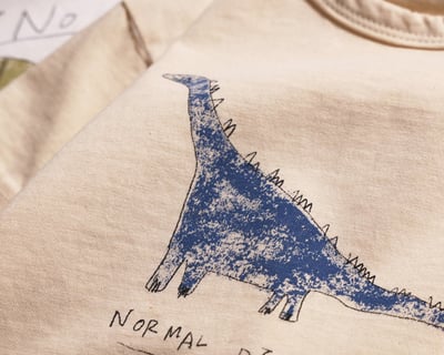 彩繪恐龍上衣(2color)15