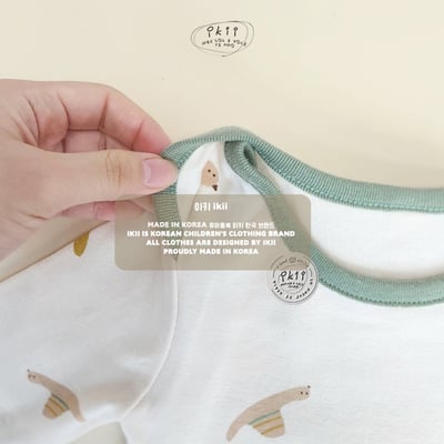 new！蛇帽寶寶包屁衣套組*現貨6m7