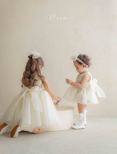 閃耀玫瑰ribbon包屁紗裙/洋裝9