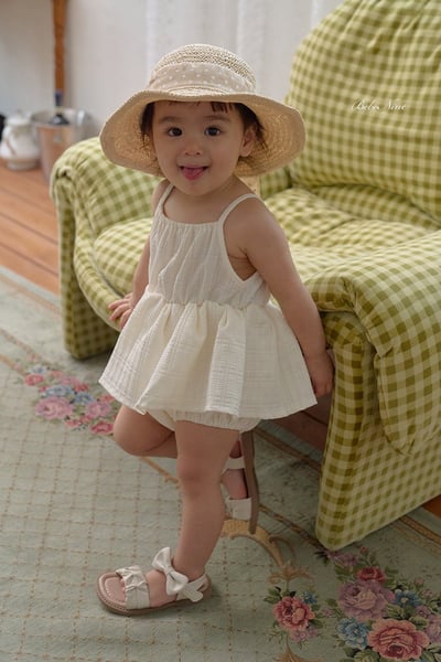 細肩紋理包屁裙(3color)7