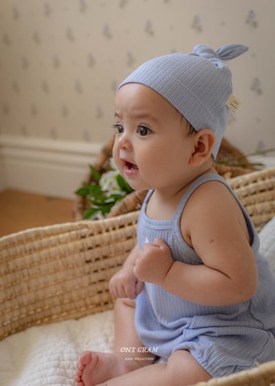 小雛菊紋理連身衣*現貨米12m5