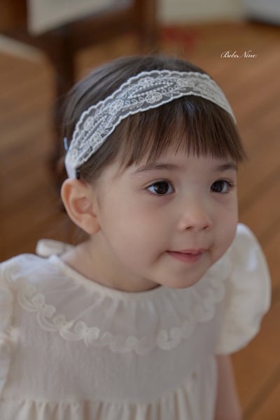 蕾絲髮帶2入組3