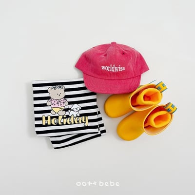 度假條紋套裝/連身裙5