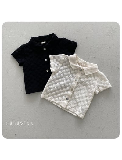 棋盤格紋襯衫(baby/kids)3