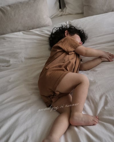 彩繪早餐連身衣(2color)13