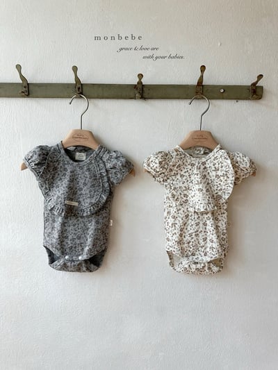 滿版小花親子裝8