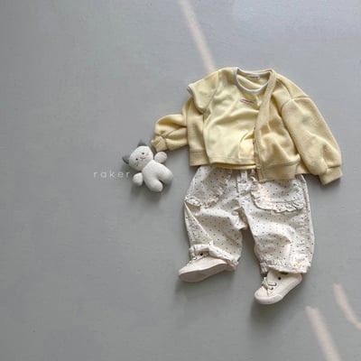 口袋捲邊繭型褲5