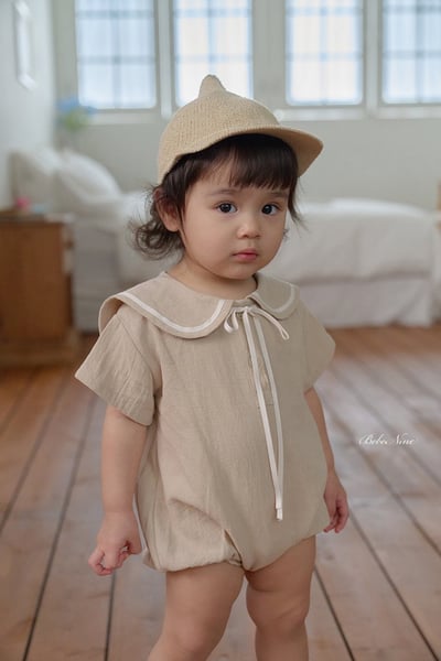 ribbon水手服包屁衣(2color)9