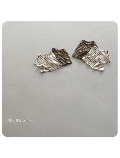 簡約條紋上衣(baby/kids)14