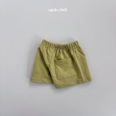 布標口袋鬆緊褲(5color/kids)5