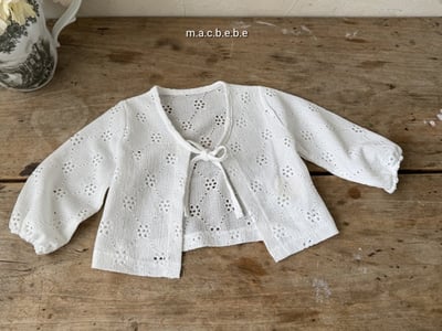 鏤空花花洋裝+罩衫set(2color)16