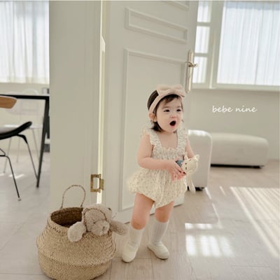 小碎花包屁衣*現貨12m4