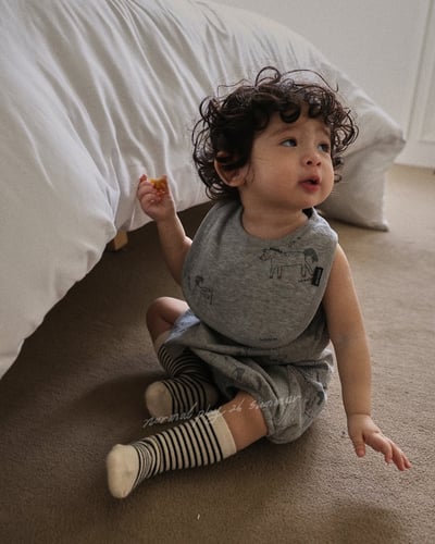 彩繪小馬傘擺背心/麵包褲/圍兜(2color)7