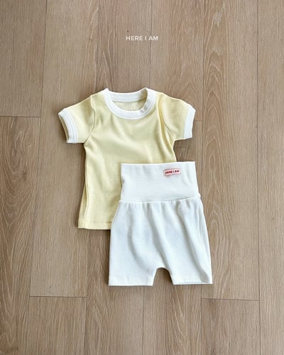 夏日純色居家套裝(baby/kids)5