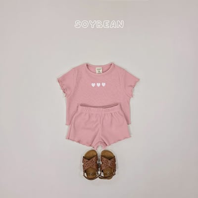 刺繡愛心木耳捲邊套裝11