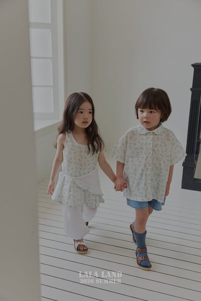 排釦襯衫(2color/kids)5