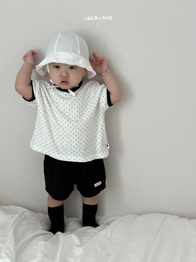 布標口袋鬆緊褲(4color/baby)8