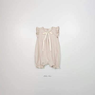 捲邊飛袖ribbon連身衣(2color)14