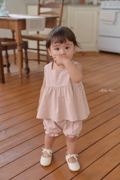 傘擺背心+花苞褲套裝(2color)7