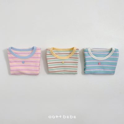 鈕扣條紋屁衣12