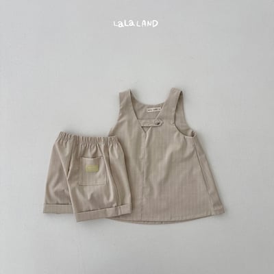 帥帥直紋打褶褲(kids)7