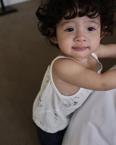 彩繪小馬傘擺背心/麵包褲/圍兜(2color)11