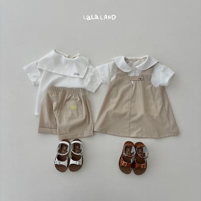 排釦直紋衫/褲子/裙子(kids)14