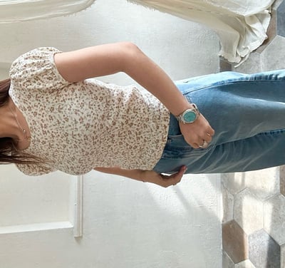 滿版小花親子裝4