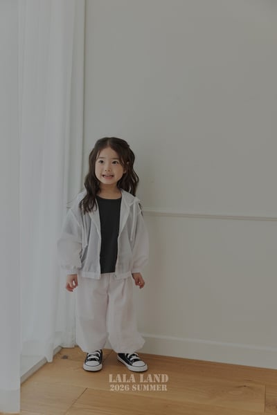 紋理鬆緊縮口褲(2color/kids)7