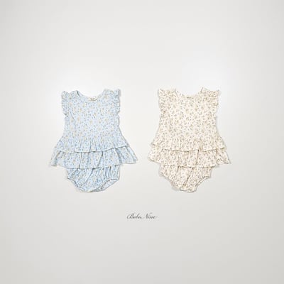 花花蛋糕裙擺套裝(2color)12