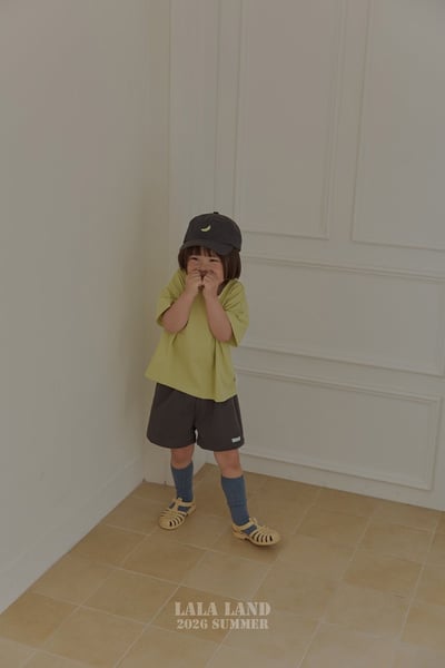 布標口袋鬆緊褲(5color/kids)20