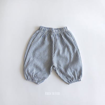 直條紋縮口防曬防蚊褲6