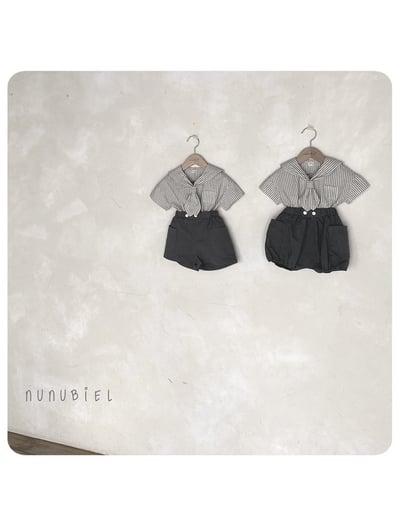 扭結領巾上衣(baby/kids)9