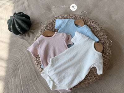 純色包屁衣+綁帶帽set11