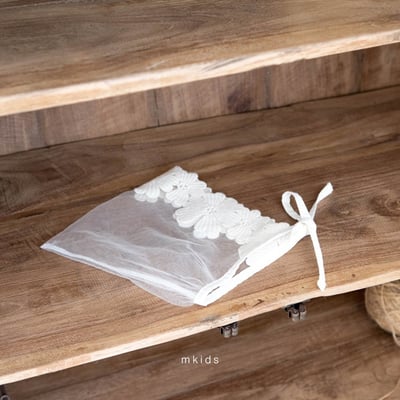 蕾絲精靈綁帶帽5