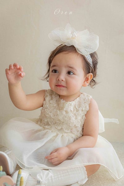 閃耀玫瑰ribbon包屁紗裙/洋裝1