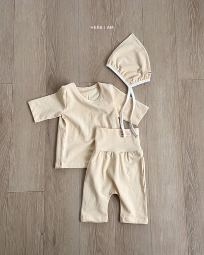 馬卡龍6分袖+褲套裝(baby/kids)3