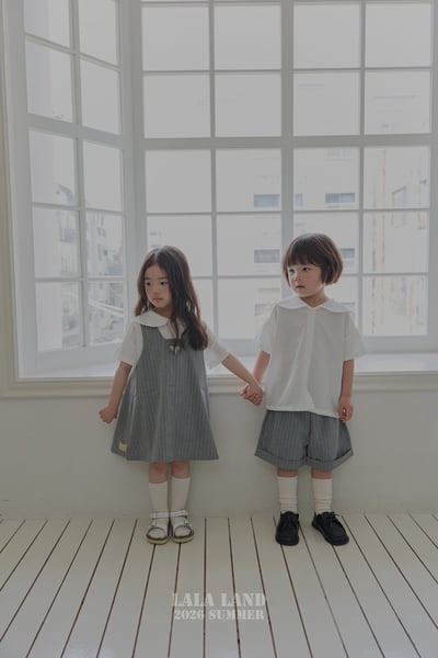 帥帥直紋打褶褲(kids)12