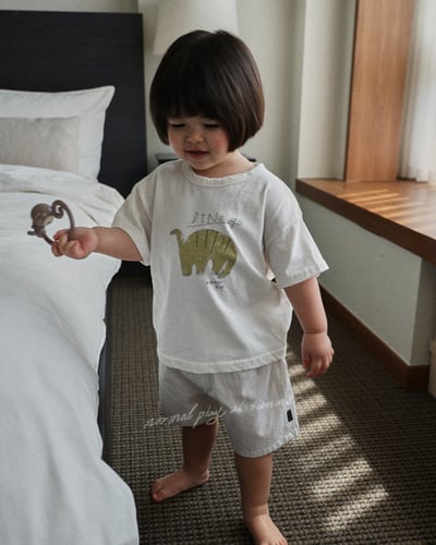 彩繪恐龍上衣(2color)2