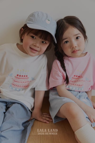 生日慶祝蛋糕tee(2color/kids)1