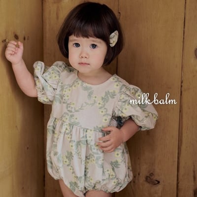 刺繡花園公主澎袖包屁衣🚀1