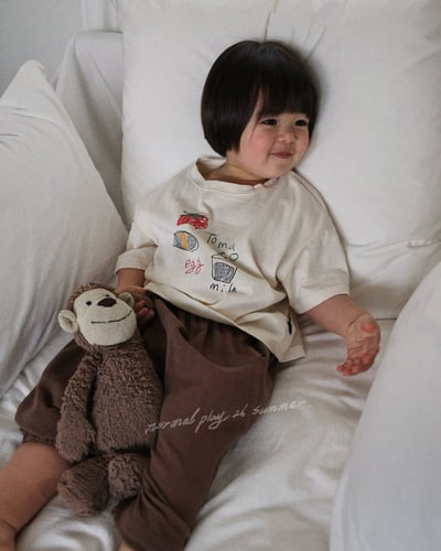 彩繪早餐上衣(2color)10